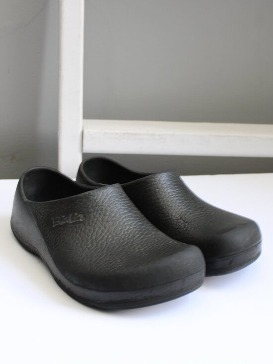 Birkenstock Other - BIRKENSTOCK Birki Black Profi Slip-On Clogs Size 9 Mens / 11 Women's